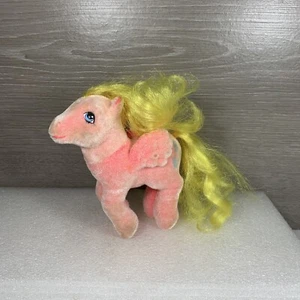 Rose: My Little Pony Vintage So Soft SS Pegasus Best Wishes G1 - Picture 1 of 11