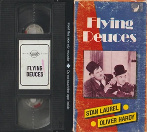Flying Deuces (VHS, 1939) Black & White, Stan Laurel, Oliver Hardy, Jean Parker, - Picture 1 of 5