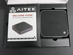 USB C Docking Station Dual Monitor: 12-in-1 for Windows MST Dock 8K HDMI 2.1 - Picture 1 of 2