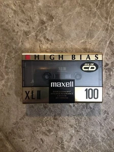 NEU VERSIEGELT Maxell XLII 100 Typ II High Bias Kassettenband 100 Minuten 🙂 - Bild 1 von 3