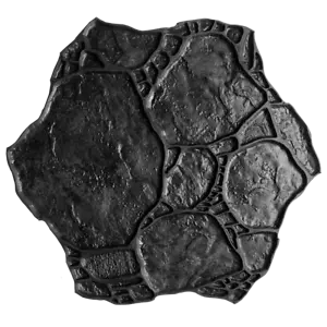 Sello decorativo de piedra de poliuretano para concreto ""Guijarros"" para piso y pistas - Imagen 1 de 5