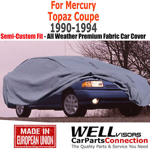 WellVisors Durable All Weather Car Cover For 1990-1994 Mercury Topaz Coupe