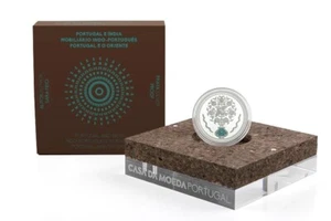 PORTUGAL 5 EUROS 2023 "PORTUGAL AND THE ORIENT" SILVER PROOF / PROOF - Picture 1 of 4