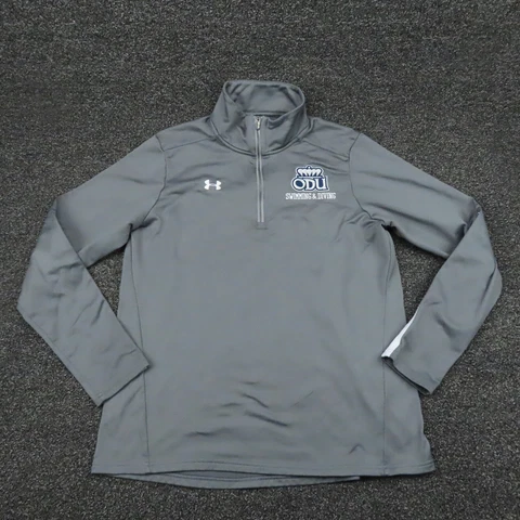 Old Dominion Monarchs Under Armour Shirt Adult Large Gray Swimming & Diving Mens Cover