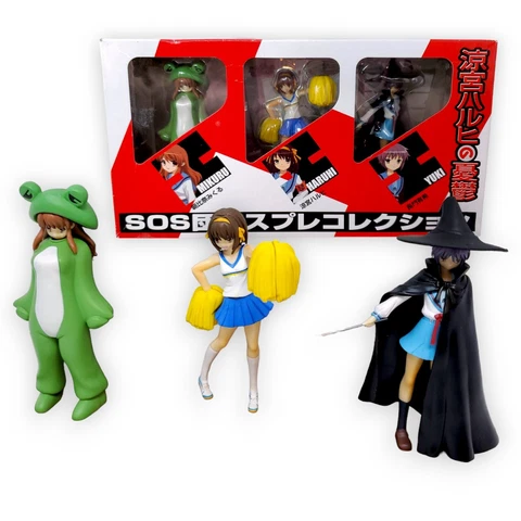Haruhi Suzumiya Figure Melancholy of Haruhi Suzumiya SOS Dan Cosplay Collection Cover