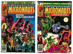 Edad de Bronce Marvel MICRONAUTAS #23 y #25 ¡Primer Príncipe Faroide! Origen Barón Karza! - Imagen 1 de 9