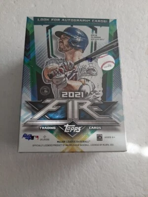  2021 Topps Fire Baseball Blaster Boxes LOOK FOR AUTOGRAPHS bonus Gold     Card - Image 1 of 3