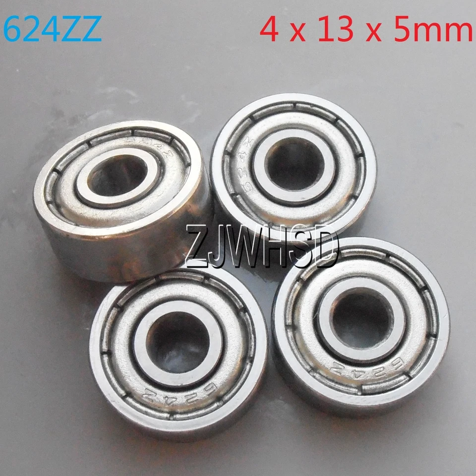 4pcs 624zz Sealed Bearing 4 x 13 x 5 mm for TAMIYA TRAXXAS ALIGN RC Hobby DIY - Image 1 of 1