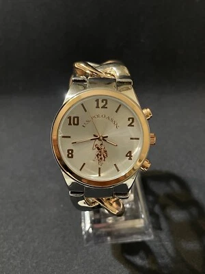 U.S. Polo Assn. Mod USC40176 Reloj Mujer Analógico Cuarzo Dos Tonos Sin Probar Foto 1 de 4