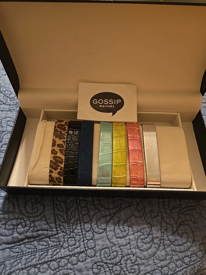 Correas de pulsera de reloj Gossip - Juego de correas de reloj (7) con estuche de viaje Foto 1 de 3
