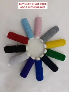 NEW SHIRRING SHEARING ELASTIC THREAD 20 METRE SPOOL PACK OF 2 REELS SEWING CRAFT - Picture 1 of 16
