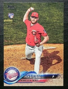 2018 Topps Update ROOKIE US91 Zack Littell Minnesota Twins - Picture 1 of 2