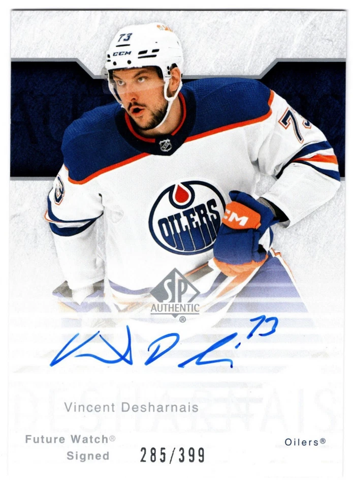 2023-24 SP Authentic Retro Future Watch Auto VINCENT DESHARNAIS RFWA2-10 /399 RC - Image 1 of 1