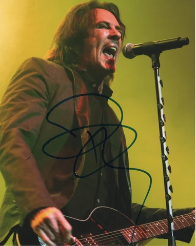 RICK SPRINGFIELD SIGNED LONG HAIR 8X10 Cover