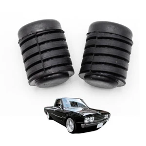 For Datsun 720 Pickup 1980 90 91 Front Spiral Hood Bonnet Bumper Rubber Black - Picture 1 of 6