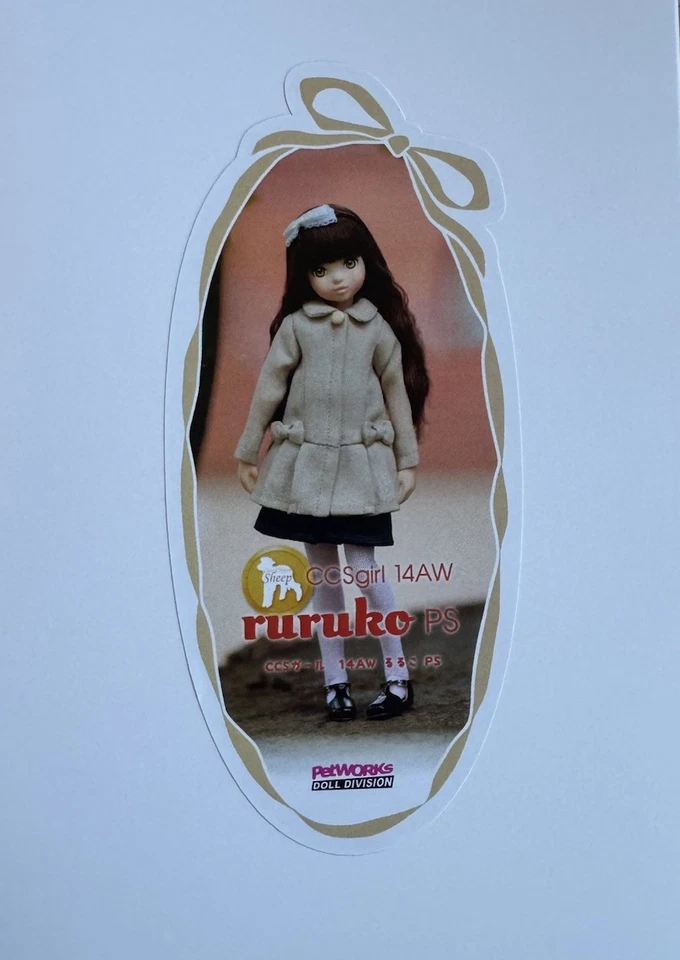 Petworks Ruruko Momoko Sekiguchi Doll MIB CCSgirl AW14 - Imagen 1 de 4