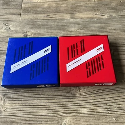 Ateez Treasure Epilogue Action to Answer CD Boxset Blue & Red Photocards Books - image 1 of 4