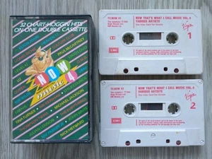 Now 4 - Various Artists Double Cassette Album Audio Cassette Tape - Foto 1 di 4