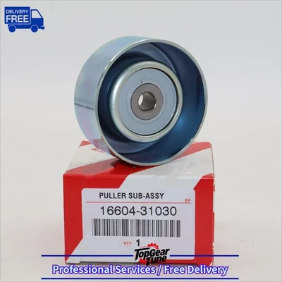 New Fit For TOYOTA 4Runner Lexus ES350 RX350 DRIVE BELT IDLER PULLEY 16604-31030 - Image 1 of 4
