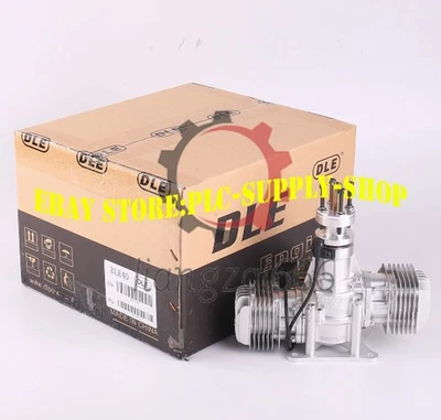 DLE40 40cc Twin Gas Engine with Electronic Ignition and Muffler - Image 1 of 4