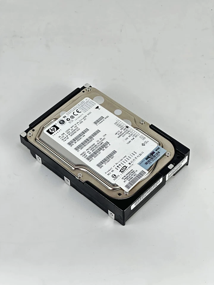 HP 36.4GB SCSI 15K LFF 3.5 HDD Hard Drive 365699-004 Ultra320 U320 NHP - Image 1 of 4