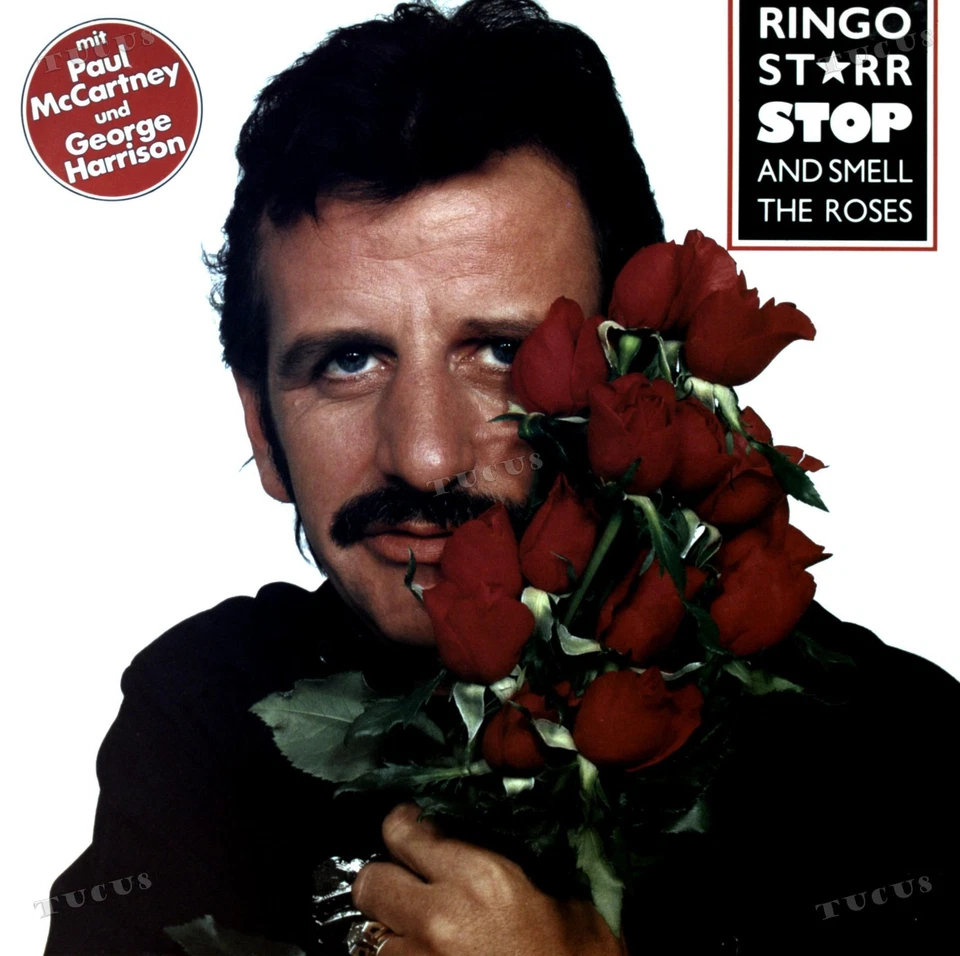 Ringo Starr - Stop And Smell The Roses LP (VG/VG) .* - Image 1 of 1