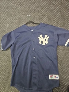 Vintage Derek Jeter New York Yankees Majestic Diamond Collection Jersey L - Picture 1 of 3