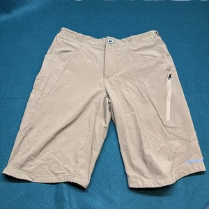 Patagonia Dirt Craft Bike Riding Shorts W/ Padded Liner Khaki Mens Size 31 - Picture 1 of 10