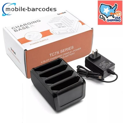 Cargador de batería SAC-TC7X-4BTYC1 4 ranuras para escáneres Zebra TC77 TC70 TC75 TC72 Foto 1 de 4