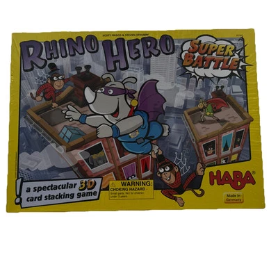 HABA Rhino Hero Super Battle - A Turbulent 3D Stacking Game - Image 1 of 2