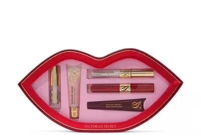 Victoria's Secret Flavor Favorites Lip Gloss Pout 5 Piece Gift Set - NEW 2025 - Image 1 of 3