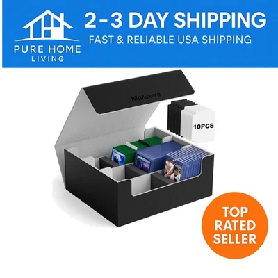 Waterproof Card Deck Box with Magnetic Closure – Perfect for MTG and TCG Cards - Image 1 of 4