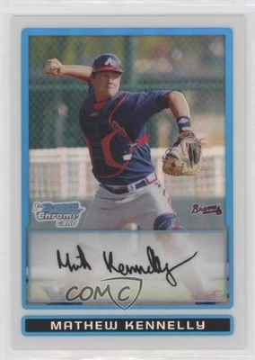 2009 Bowman Chrome Prospects Refractor /500 Matt Kennelly Mathew #BCP148 - Image 1 of 2