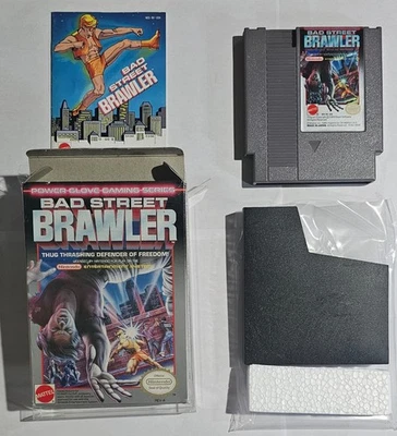 Bad Street Brawler NES (CIB) includes manual and pictured inserts - Image 1 of 4