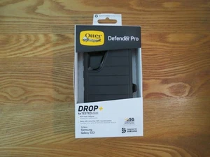 Otter Box Defender Pro For (Samsung Galaxy S23) Black Drop+ - Picture 1 of 3
