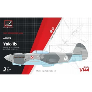 Armory Models AR14312 Scale 1/144 Yakovlev Yak-1b Donated Airplanes, Soviet WWII - Bild 1 von 10