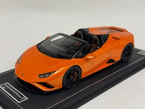 1/18 MR Collection Lamborghini Huracan Evo Coupe RWD in gloss orange one off one - Bild 1 von 8