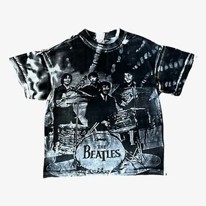 Camiseta vintage de los 90 para hombre con estampado completo de The Beatles de una sola puntada, AOP Mosquito - Imagen 1 de 5