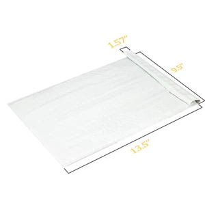 (50) Bags #4 9.5X14.5 POLY BUBBLE MAILERS Padded Shipping Envelopes Int 9.5X13.5 - Picture 1 of 8