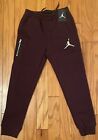 NEUF pantalon de joggeur menotté Nike Boy's Air Jordan Jumpman Bourgogne 955568-R5Y grand