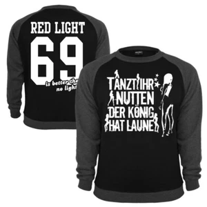 Herren Pullover Tanzt ihr Nutten der König hat Laune porno motive fun sprüche - Bild 1 von 5