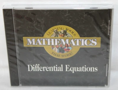 Mathematics Differential Equations Learning Tools Pro One Software PC-ROM - Image 1 of 4