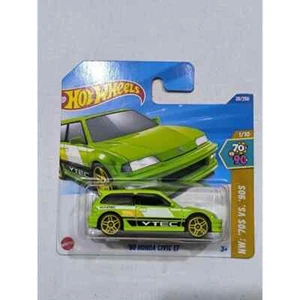 INHAND Hot Wheels 2025 Custodia K Scheda Corta '90 Honda Civic EF - Int. Card - Foto 1 di 2