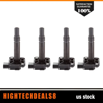 Paquete de 4 bobinas de encendido para Audi A6 A8 Quattro S6 S8 V8 2001 2002 2003 2004 4,2 L Foto 1 de 4