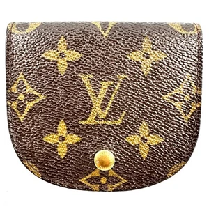 Original Louis Vuitton Monogramm Porte Monnaie Gousset M61970 Münze X03-0204 - Bild 1 von 24