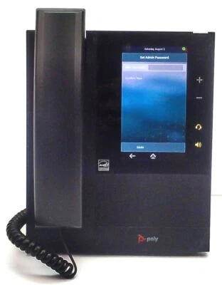 Poly CCX 400 IP Phone Handset Business Desktop Android SIP 5" Display GGWV00743 - Image 1 of 4
