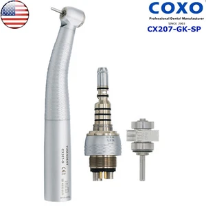 Pieza de mano dental de alta velocidad US COXO para acoplador KaVo Multiflex LUX CX207-GK-SPQ - Imagen 1 de 50