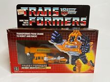 Vintage Transformers G1 Grapple - 1985 - w box