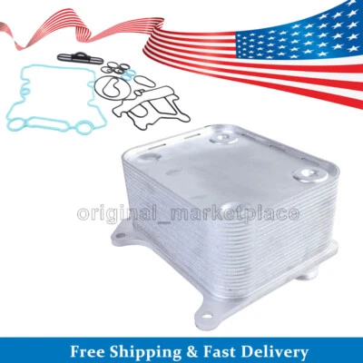 For Ford F-250 F-350 F-450 F-550 Super Duty Engine Oil Cooler Kit 3C3Z-6A642-CA - Image 1 of 4