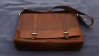 fossil leather messenger large brown